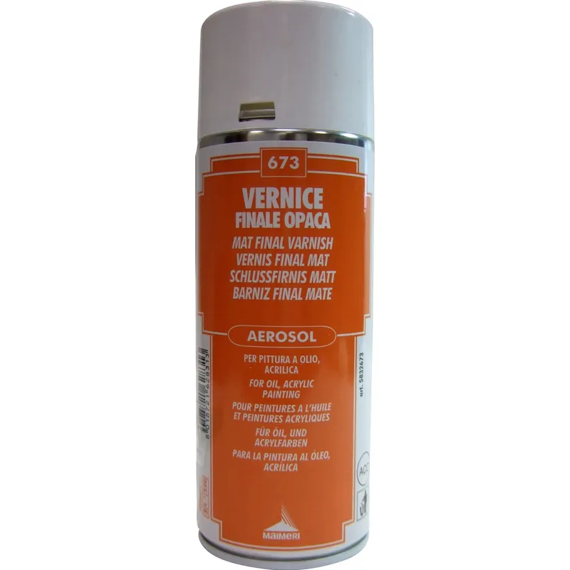 Bombola spray vernice finale opaca 400 ml Laatste Kans