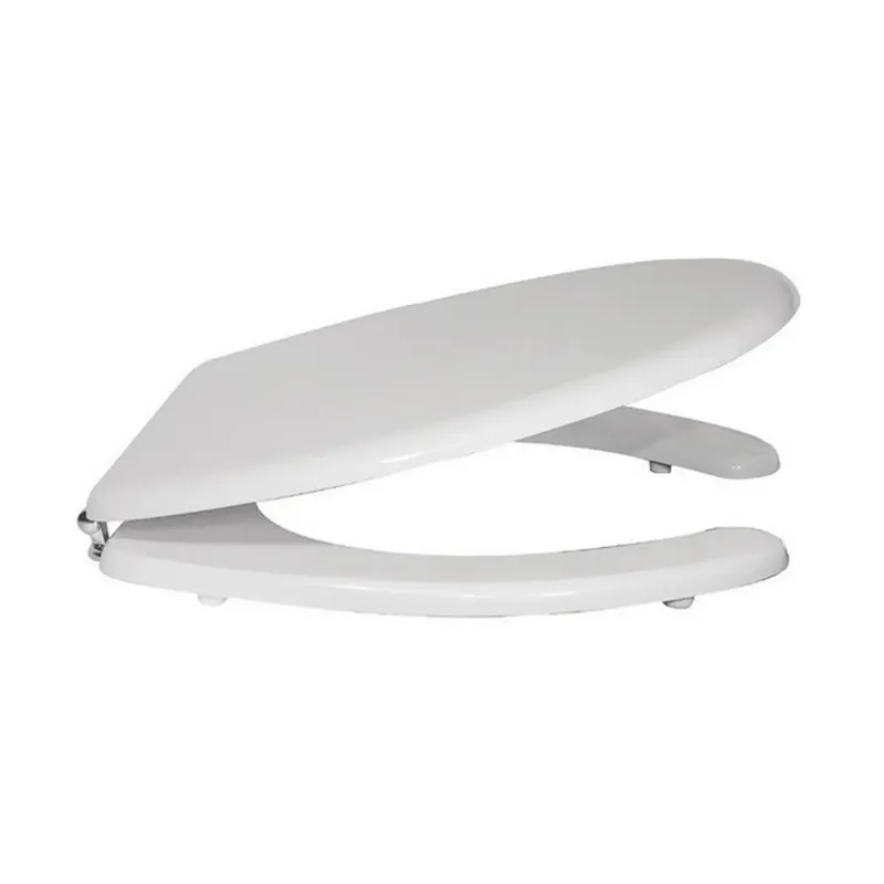 Dagaanbieding Copriwater ovale per disabili in legno stabilizzato bianco