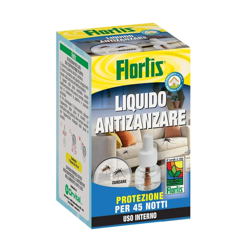 Populair Antizanzare ricarica liquida Flortis 35 ml
