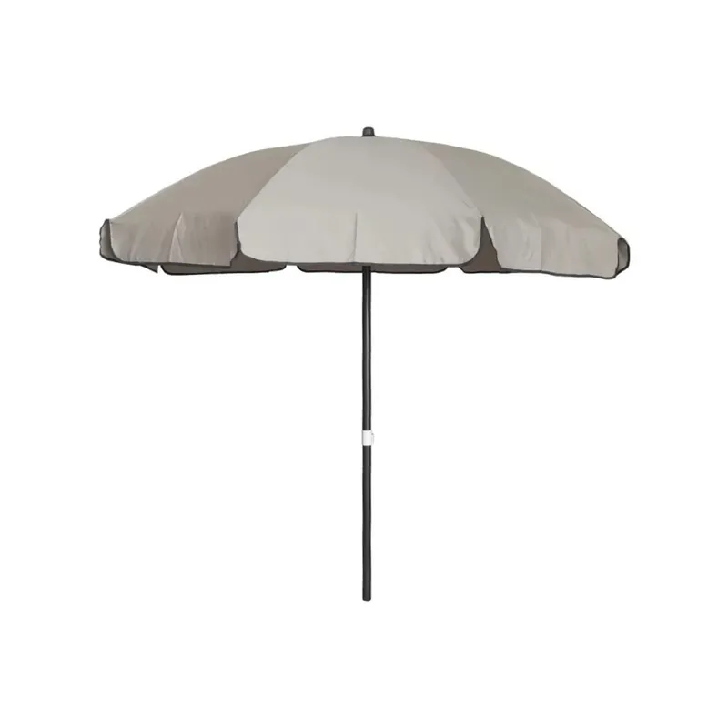 Ombrellone da giardino a palo centrale Ø 200 cm sabbia Koop Online