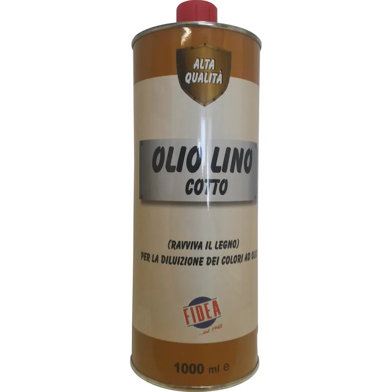 Olio di lino cotto Fidea 1 l Gratis Retour
