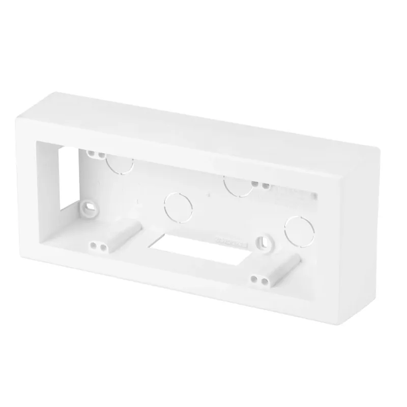 Weekendaanbieding Scatola rettangolare portaplacca da parete 6 moduli IP40