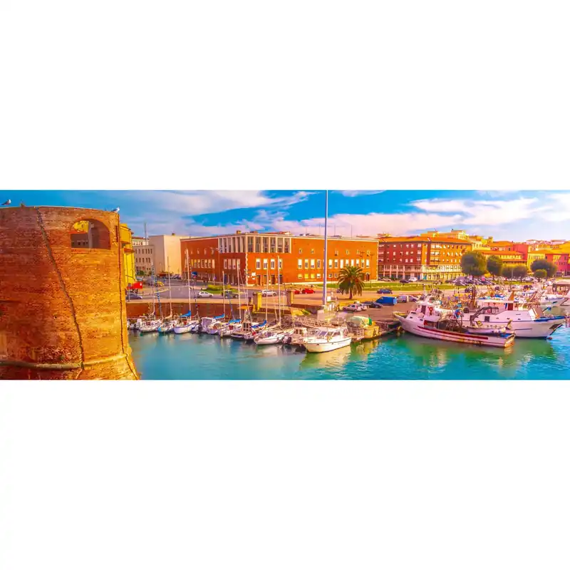 Canvas stampato su tela Fortezza Vecchia 40x120 cm Premium