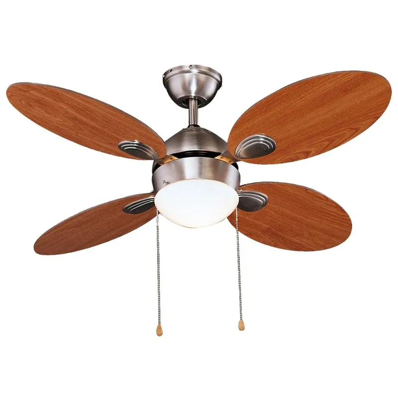 Ventilatore a soffitto 4 pale Ø 107 cm grigio Dagaanbieding