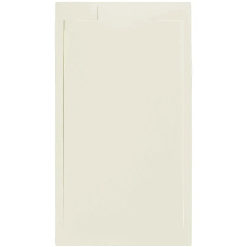 Piatto doccia Euphoria in resine di poliestere beige 80x140 cm Bestel Nu