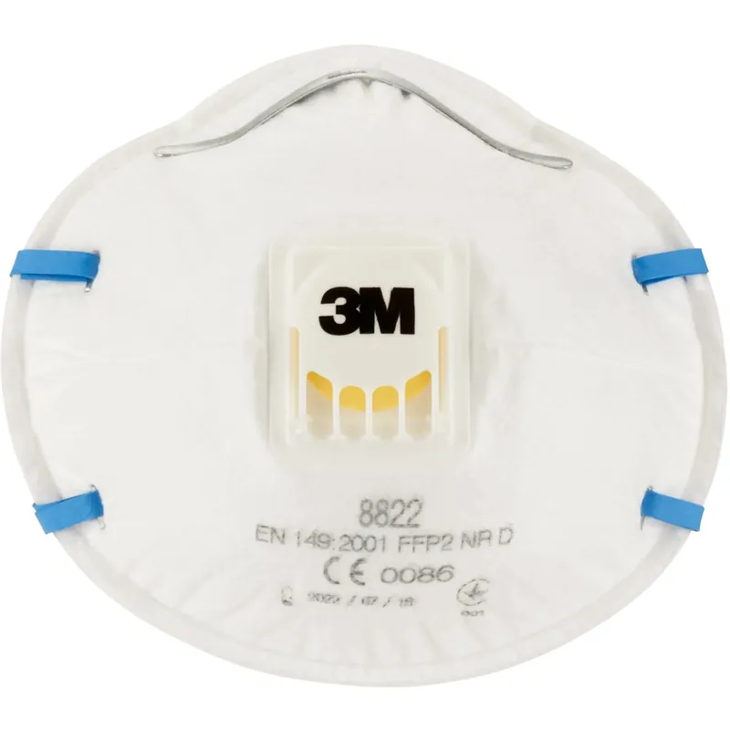 Maschera per la levigatura manuale e meccanica 3M 8822 Hete Deal