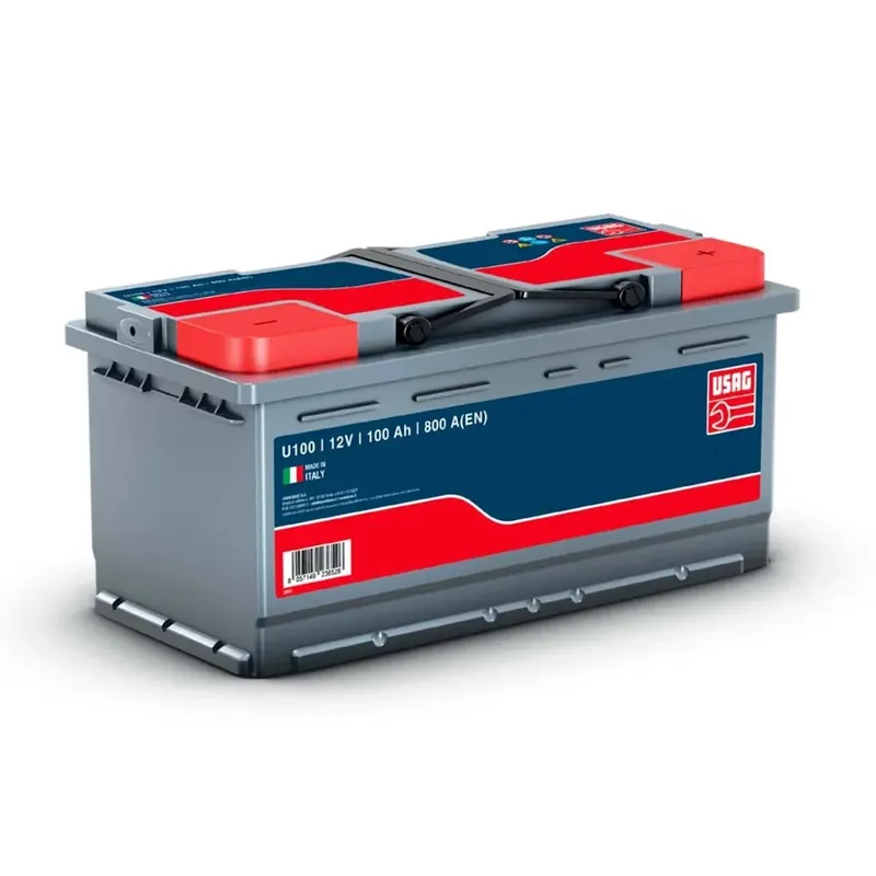 Voordeelprijs Batteria auto Usag U100 12 V 100 Ah 800 A L5
