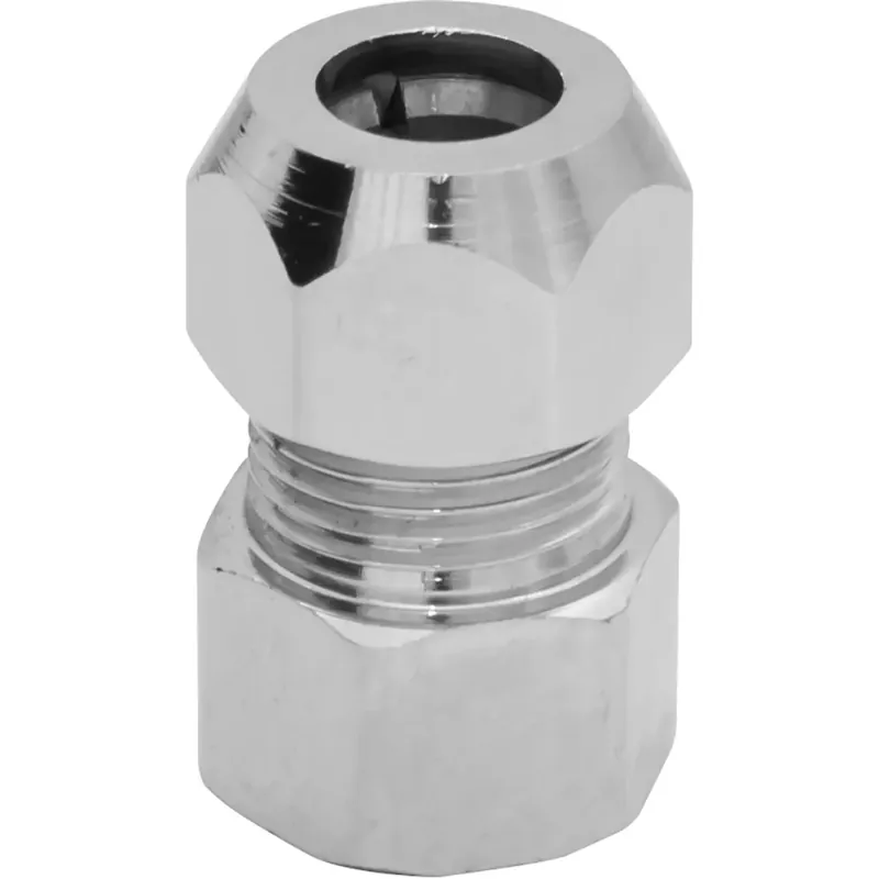 Merkproduct Raccordo esagonale in ottone cromato 3/8`` F x 10 mm