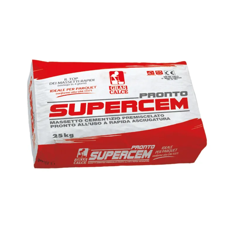 Massetto cementizio Supercem 25 kg Finale Uitverkoop