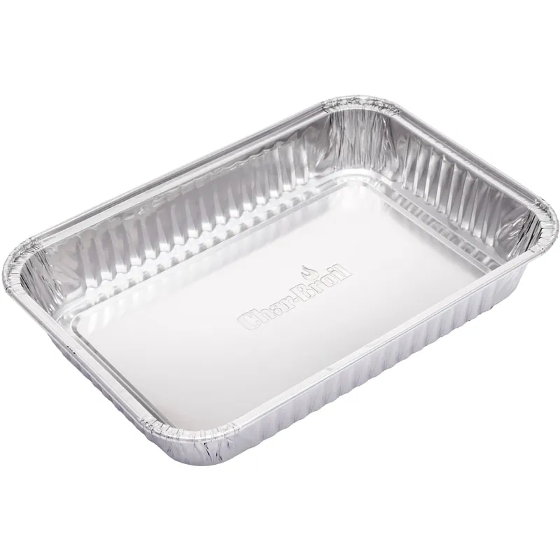 Vassoio usa e getta Char-Broil alluminio 15x22x3,5 cm 10 pz Aanbieding