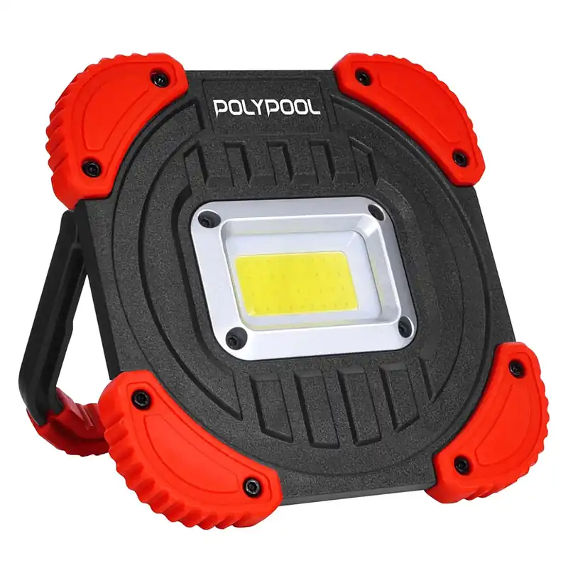 Betrouwbaar Proiettore LED ricaricabile IP44 10W 6500K 600lm
