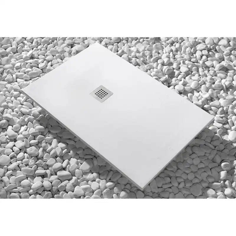 Piatto doccia Newstone 120 cm x 80 cm bianco Voordeelprijs