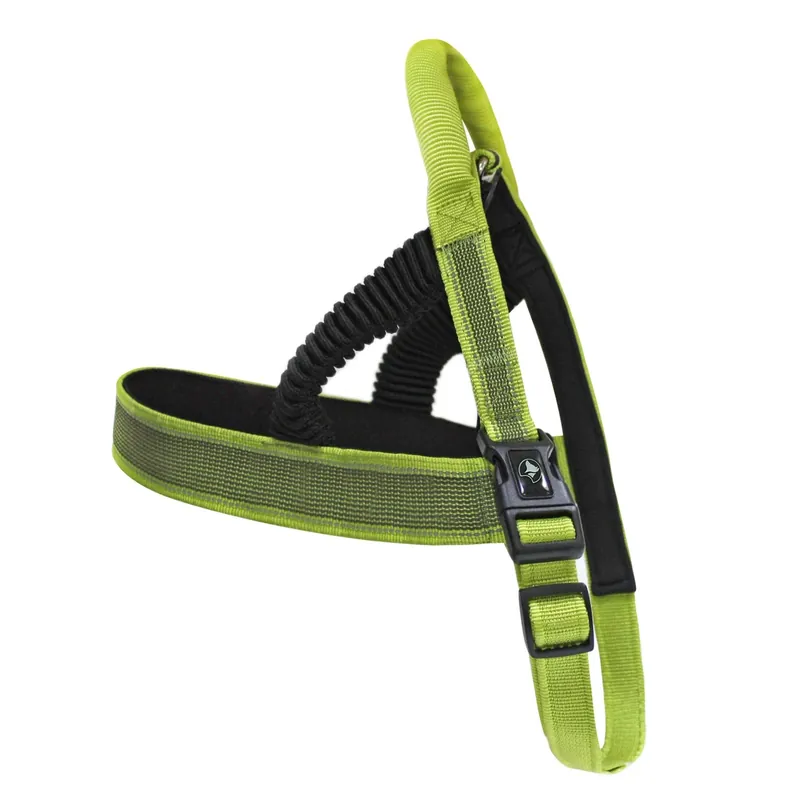 Pettorina cane elastica Venture Hiking verde 1,5x54-60 cm Alleen Vandaag