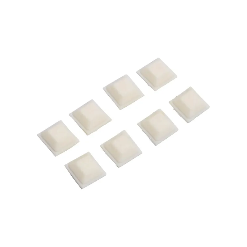 OBI paracolpi universali autoadesivi bianchi 15 mm x 15 mm 8 pz Laatste Kans