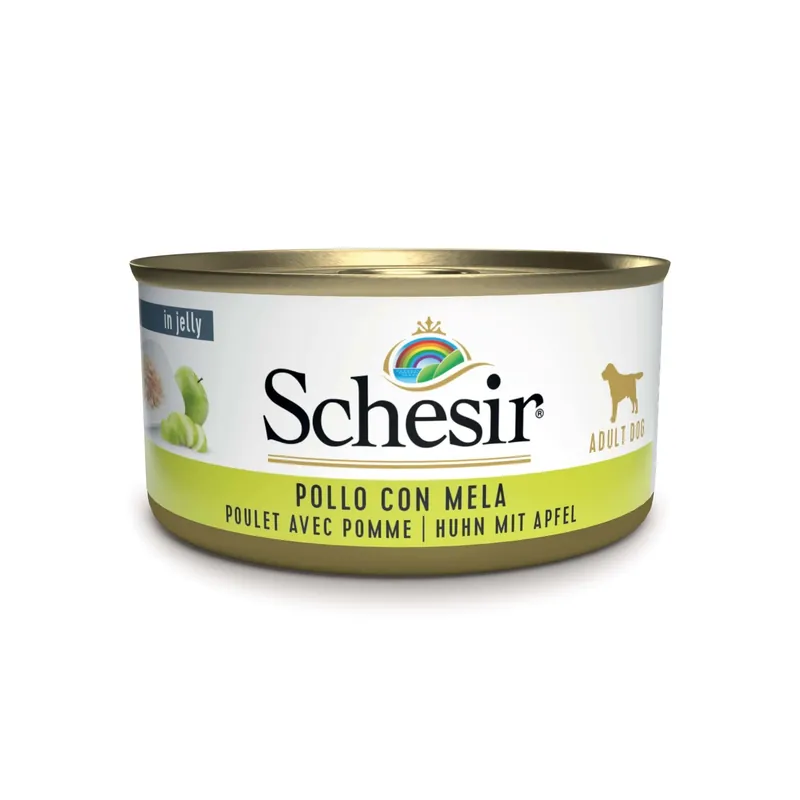 Exclusieve Aanbieding Cibo umido per cani Schesir Pollo con mela lattina 150 g