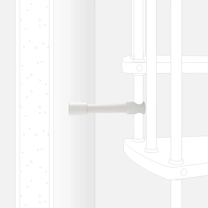 Irrigidimento colonna-parete bianco Flitsaanbieding