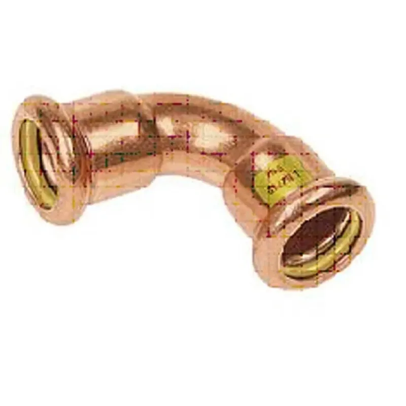 Lage Kosten Curva a 90 rame gradi femmina-femmina Ø 18 -18 mm bq press gas