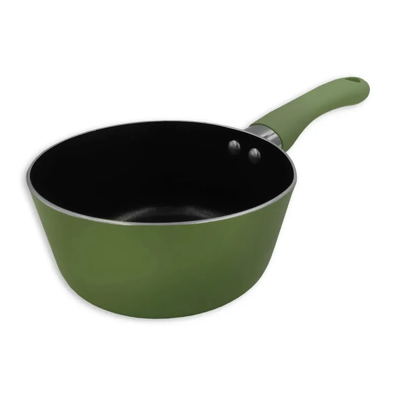 Casseruola antiaderente 1 manico per minicotture 14x3,5 cm colori assortiti Merkproduct