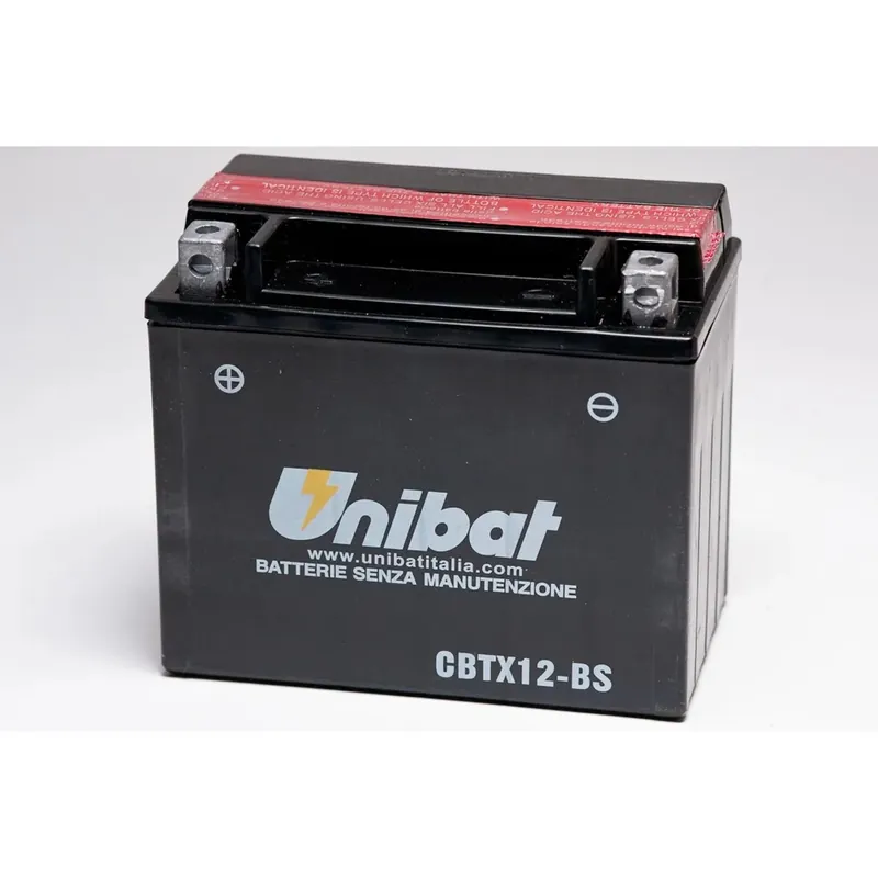 Batteria moto Unibat CBTX12BS 10 Ah 12 V Seizoensaanbieding