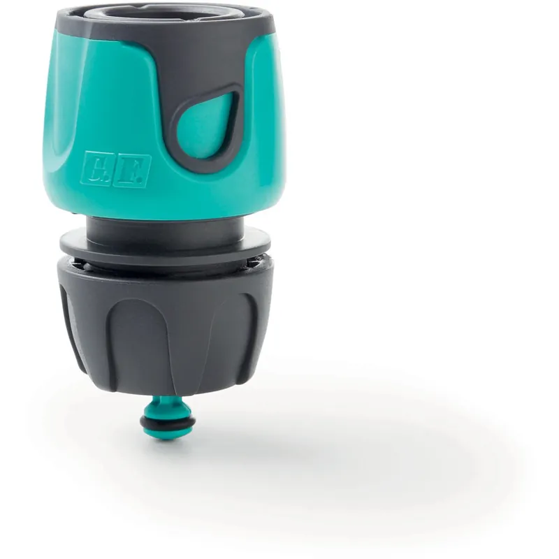 Rechtstreeks Van De Fabrikant Raccordo Portagomma G.F. "ACQUASTOP" 1/2-5/8" (Soft Touch) Blu