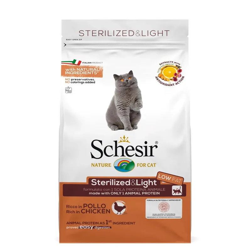Beperkt Aanbod Crocchette per gatti adulti sterilizzati al pollo Dry 1,5 kg