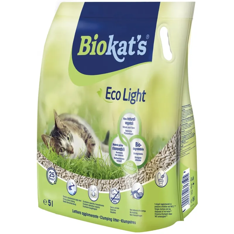 Lettiera Biokat`s Eco Light 5 l Weekendaanbieding