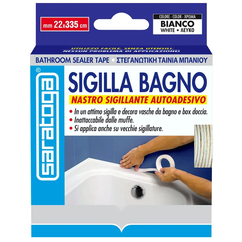 Betaalbaar Saratoga nastro sigillante autoadesivo Sigilla bagno
