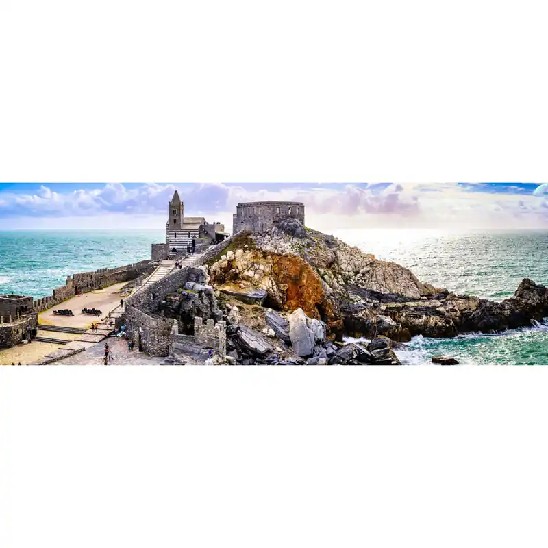 Canvas Chiesa di san Pietro Porto Venere 40x120 cm Laatste Kans