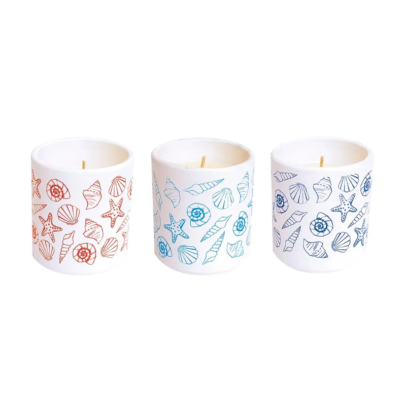 Flortis Ocean bicchiere in terracotta alla citronella Ø 7 cm Rechtstreeks Van De Fabrikant