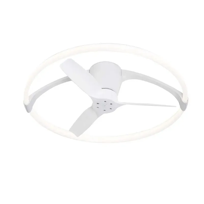 Plafoniera LED con ventilatore Nepal 7200 lm CCT Ø 75 cm Nu Kopen