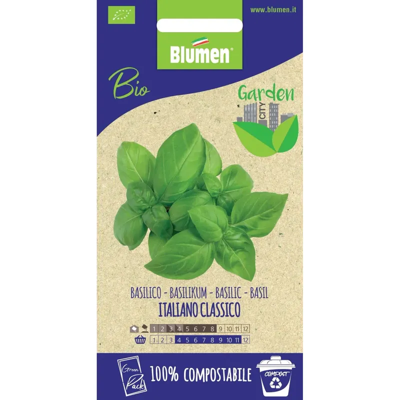 Semi Basilico Italiano Classico Premium