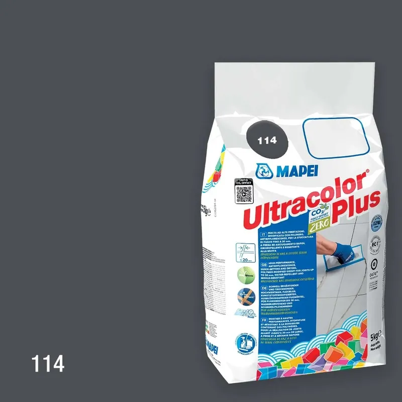 Favoriet Stucco per fughe Ultracolor plus 5 kg colore 114 Antracite