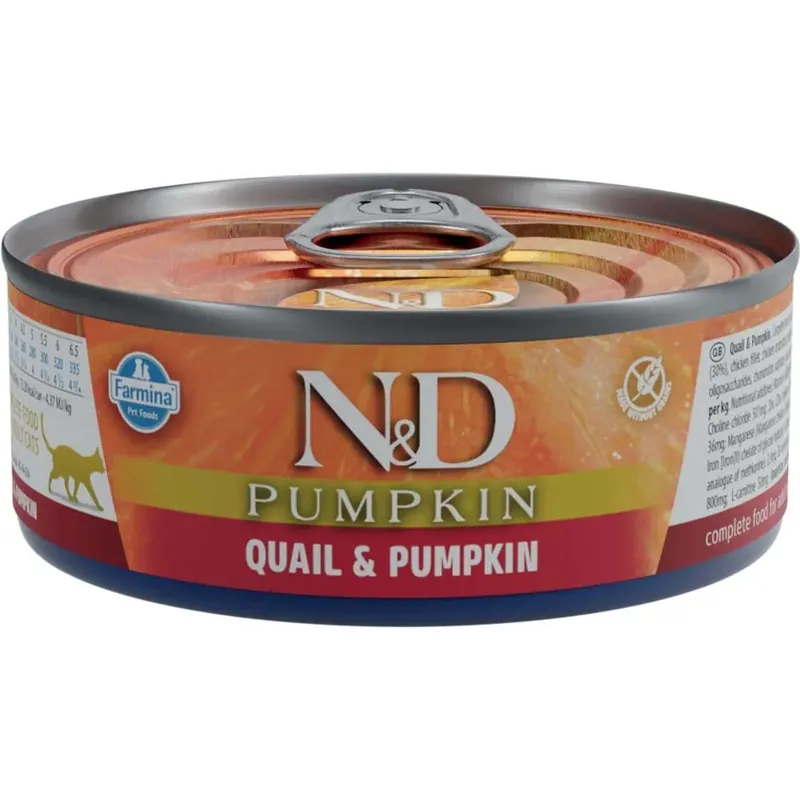 Cibo umido per gatti N&D quaglia e zucca lattina 70 g Lage Prijs