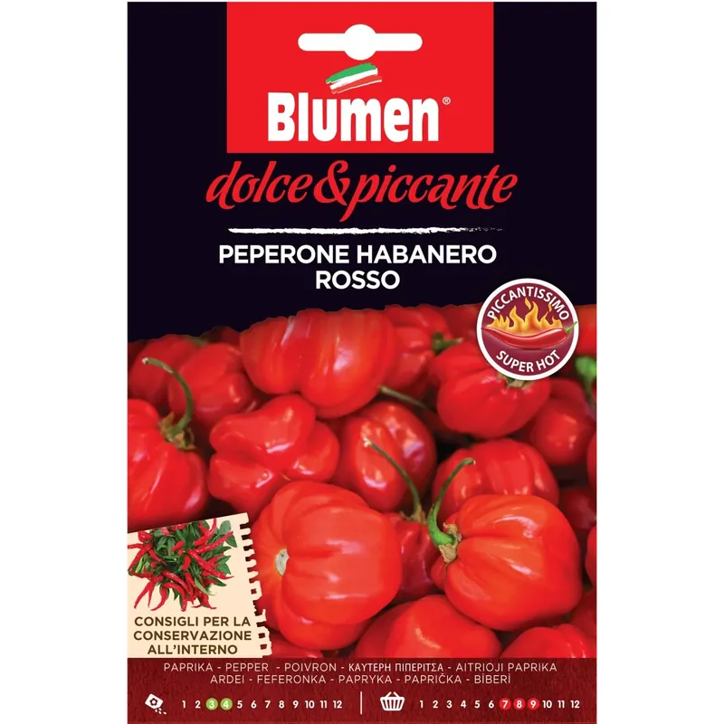 Semi Blumen Peperone Habanero rosso Nu Kopen