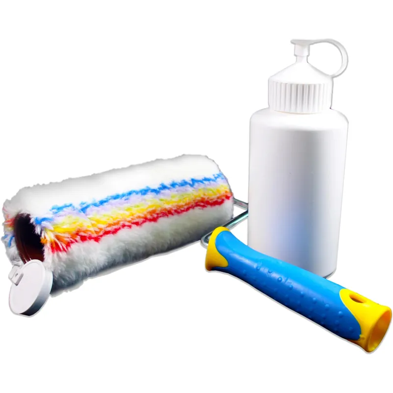Pennelli Cinghiale Roller con serbatoio incorporato e manico estraibile 20 cm Nu Kopen
