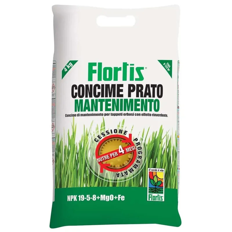 Concime per prato mantenimento Flortis 4 kg Shop Nu