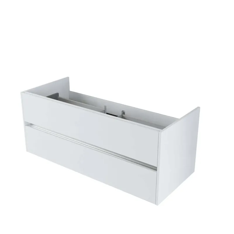 Favoriet Base porta lavabo sospesa 2 cassetti 120x50x49 cm bianco opaco
