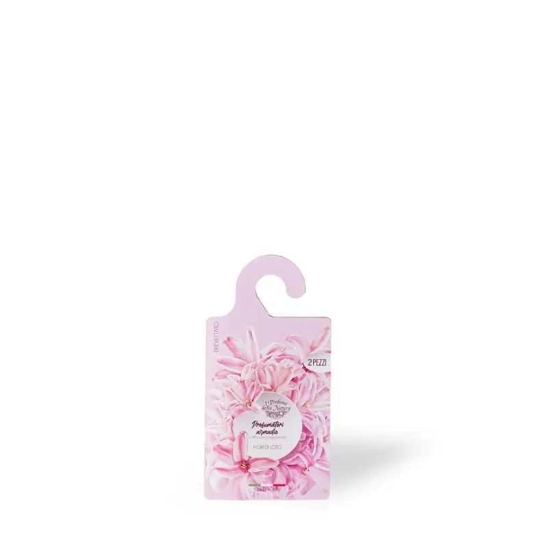 Premium Set 2 buste profumate per l`armadio 6 fragranze