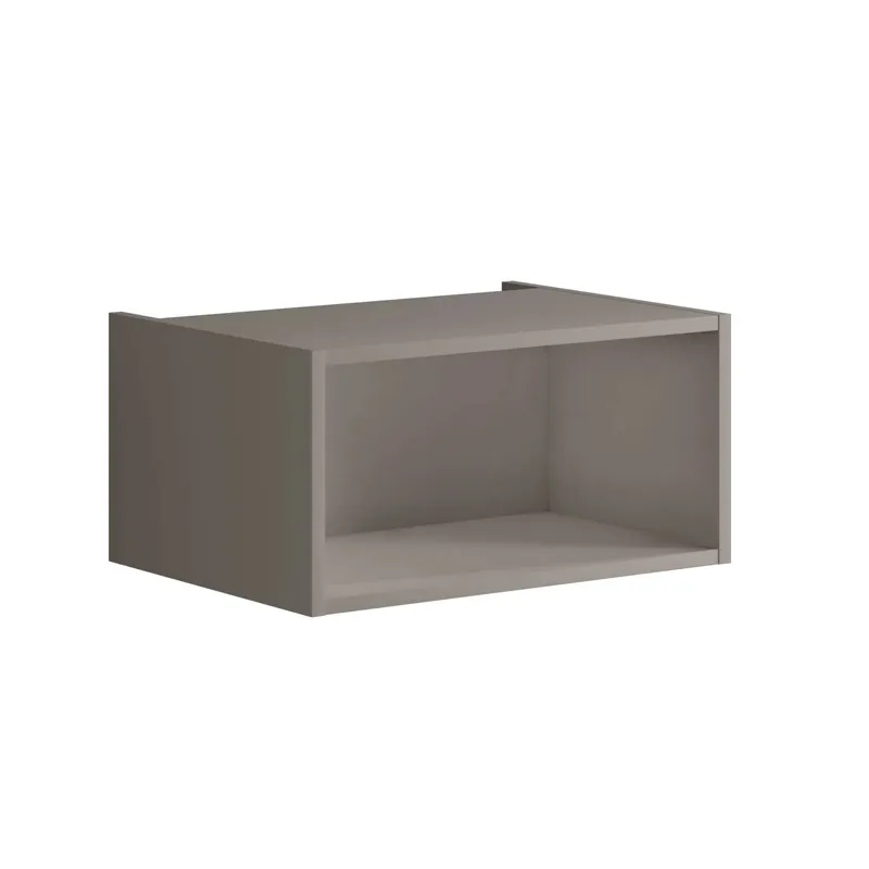 Mobile bagno modulo sospeso Bali 59,5x30x45,3 cm grigio opaco laccato Gereduceerde Prijs