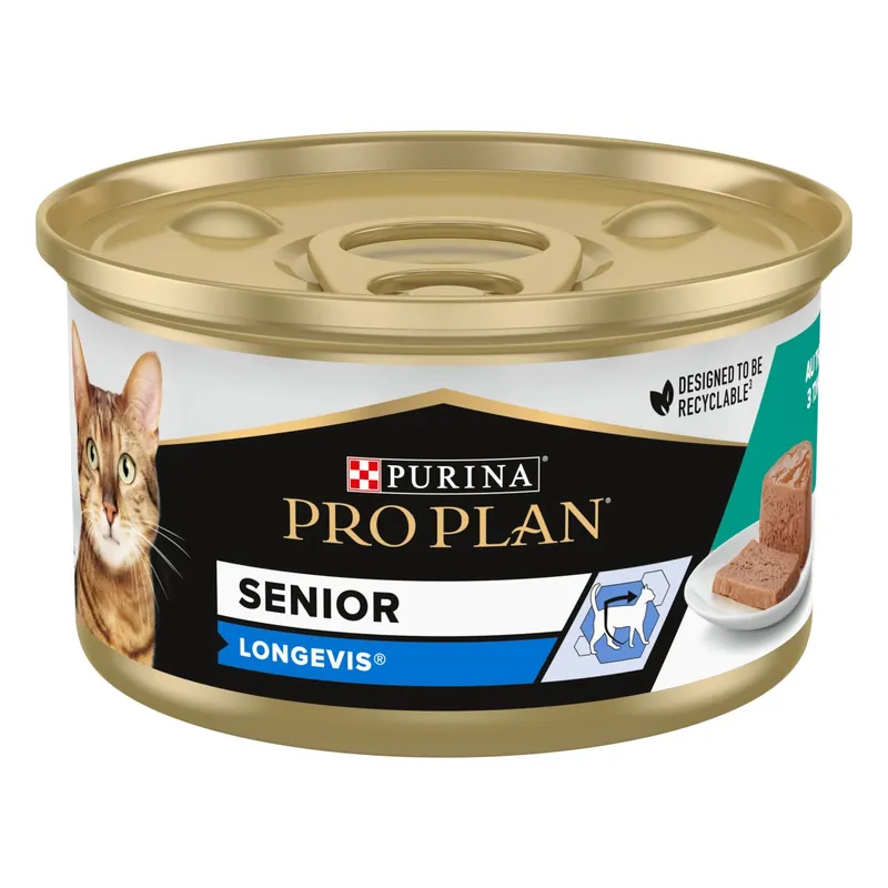 Cibo per gatti adulti 7+ mousse con tonno Purina ProPlan 85 g Merkproduct