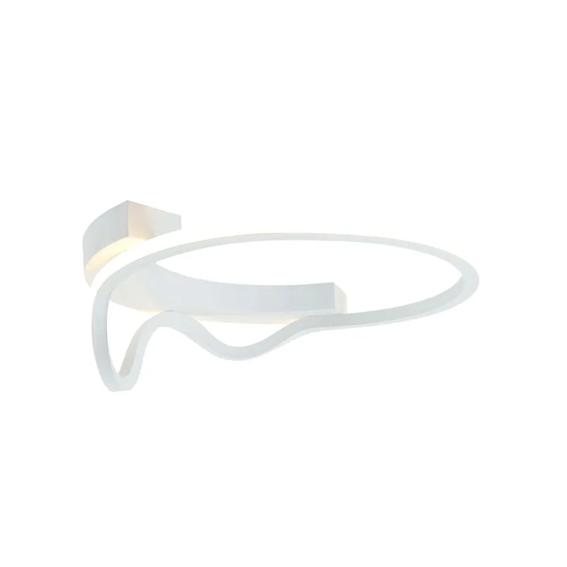 Plafoniera LED Aly 1500 lm D43,5 cm 24W 3000-4000-6000K da switch bianco Populair