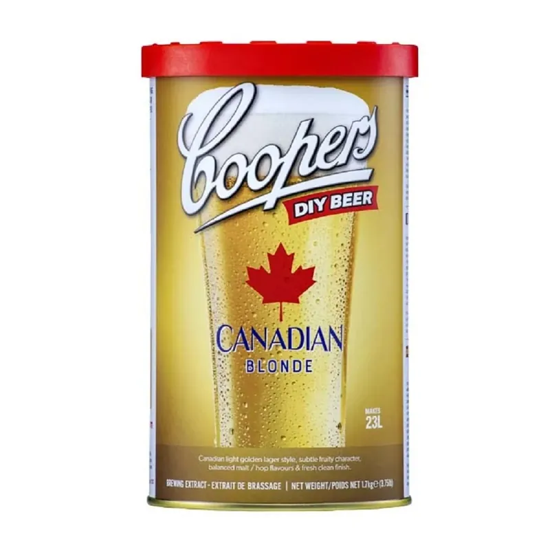 Malto per birra Coopers Canadian Blonde 1,7 kg Favoriet