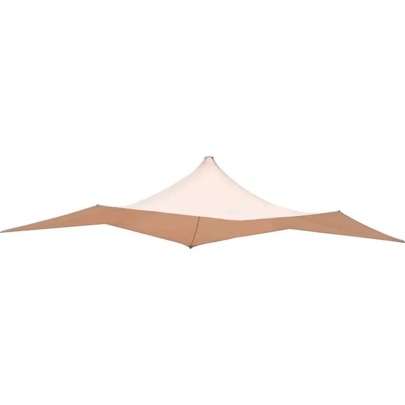 Telo di ricambio per pergola Galata 300x300 cm taupe Nieuw