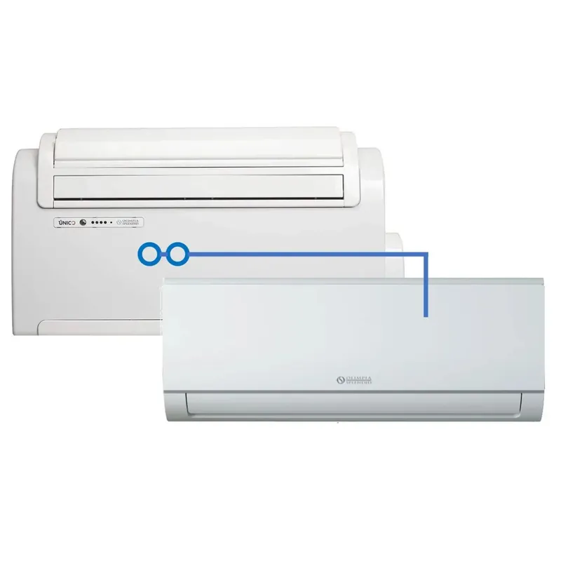 Voordeelprijs Climatizzatore fisso Unico Twin dualsplit senza unità esterna 9000BTU classe A/A