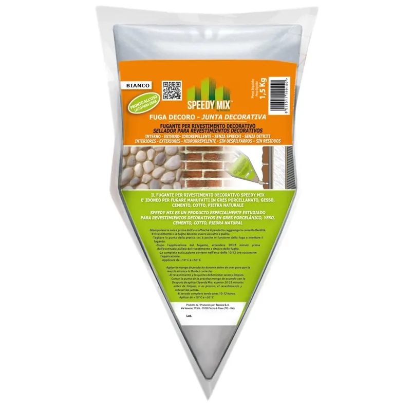 Tijdelijk Beschikbaar Fugante polimerico bianco 1,5 kg