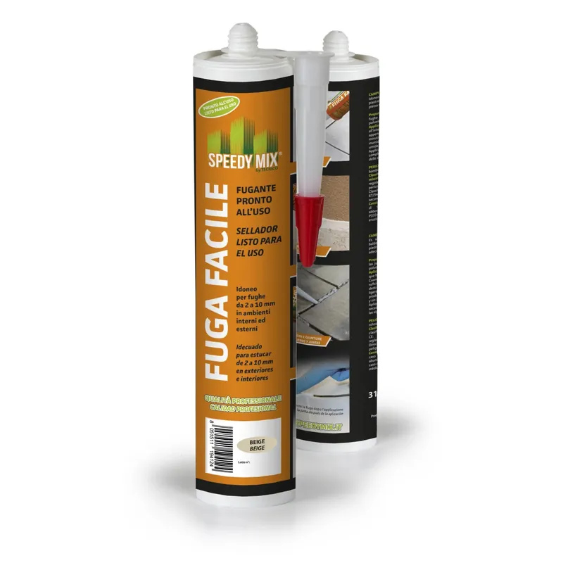 Uitverkoop Fugante polimerico beige 310 ml