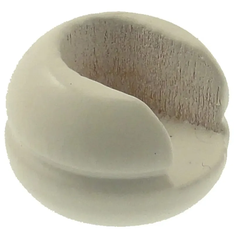 Supporto bastone tenda a parete laccato Ø 1,1 x L 1,8 cm bianco Lage Kosten