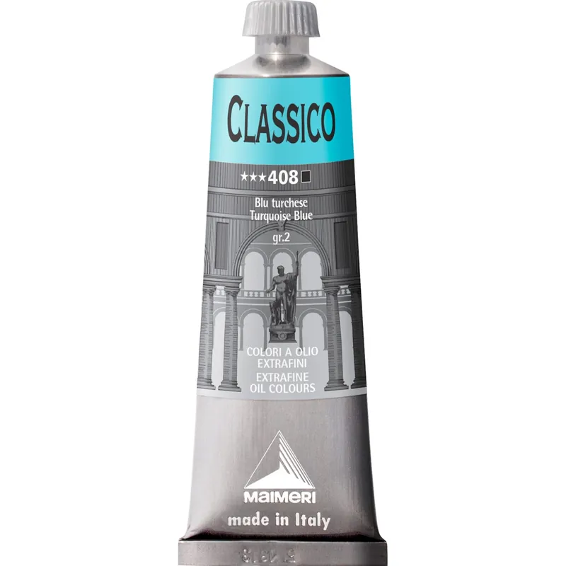 Nieuw Colori olio classico 60 ml blu turchese