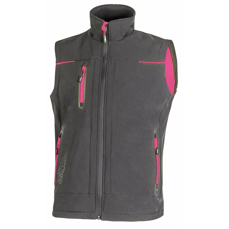 Hoge Kwaliteit Gilet da lavoro Universe Lady grigio fucsia tg. M