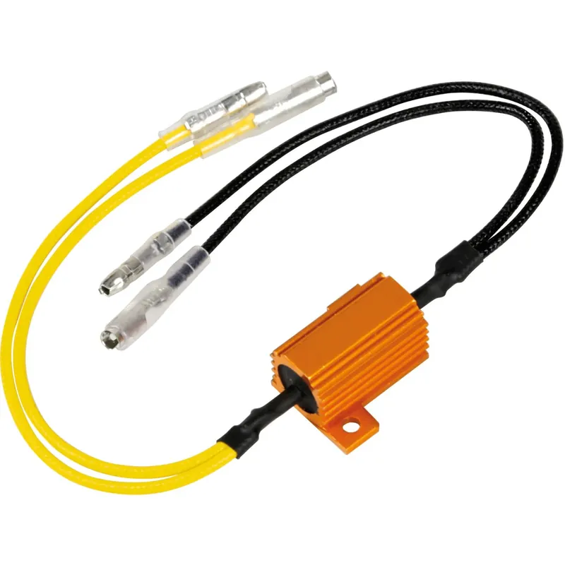 Snelle Levering Resistenze pre-cablate con connettori rapidi 2 pz - 12V -6 OHM-25 W